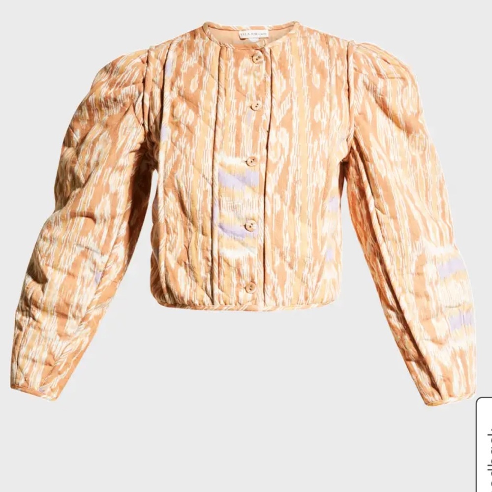 Ulla Johnson Arabella Quilted  Jacket Size Small